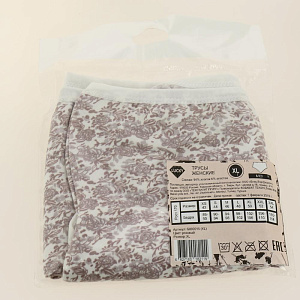 Трусы женские размер XL LUCKY розы Midi розовый 94%хл 6%эл 000000000001187729