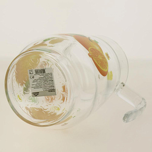 Кувшин Апельсин Коралл, 1.5л, стекло 000000000001163443