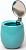 Сахарница 250мл Elrington ФЕЛИЧИТА с крышкой глазурь голубой подарочная упаковка керамика 109-06076 000000000001203892