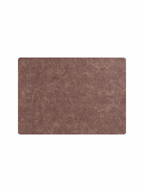 Салфетка сервировочная 45x32см DE'NASTIA Металлик прямоугольный коричневый ПВХ 000000000001221290