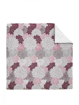 Комплект постельного белья 1,5-спальный LUCKY БЯЗЬ Астра пододеяльник 215х145см простыня 215х150см наволочка 70х70см-1шт сиреневый 100% хлопок 000000000001199381