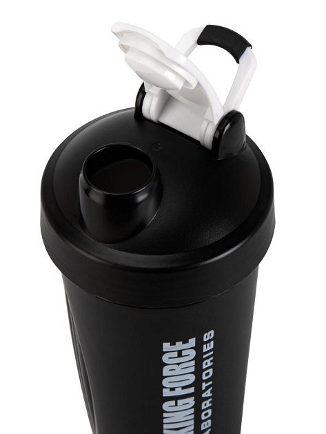 Бутылка для воды (шейкер) 600мл ST спортивная черный пластик 000000000001229281