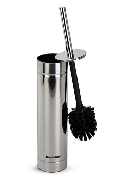 Ерш для унитаза 42,5х7,6х7,6см с подставкой хром железо/полипропилен 000000000001229416