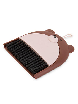 Совок с щеткой 16х6см МИНИ в ассортименте пластик 000000000001229821