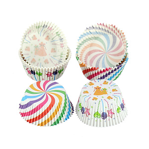 Формы для выпечки кексов Праздник Marmiton, бумажные, 50 шт. 000000000001125449