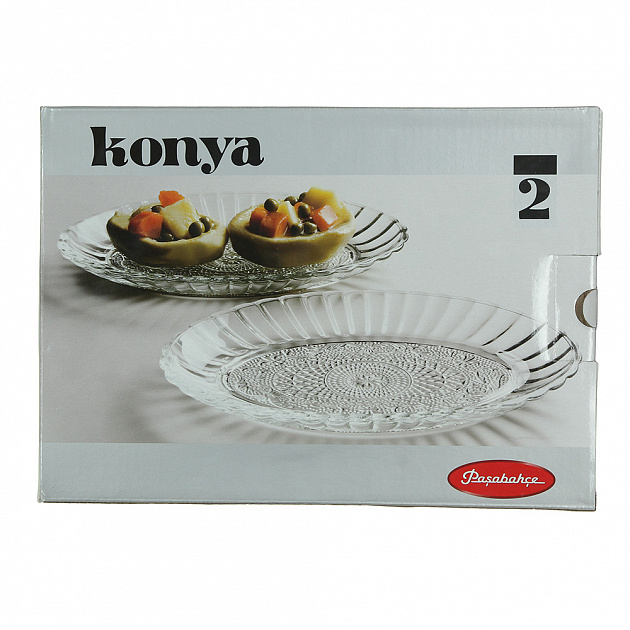 Набор овальных тарелок Konya Pasabahce, 26?18.5 см, 2 шт. 000000000001004474