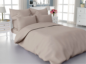 Пододеяльник DE'NASTIA твилл 180х215см бежевый 100%Хлопок C010680 000000000001178319