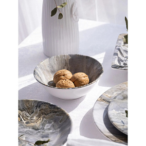 Салатник 15см/300мл LUCKY Оникс керамика 000000000001212005