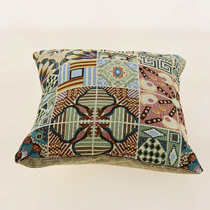 Декоративная подушка из гобелена 30х30 в ассортименте, на молнии, состав 100% п/э, внутренняя подушка наполнитель холлофайбер С 4005 000000000001192516