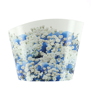 Сушилка для столовых приборов Голубые цветы Деко Idea 000000000001129650