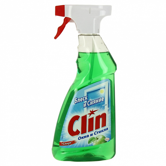 Средство для мытья окон Яблоко Clin, 500мл 000000000001022630