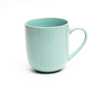 Кружка 250мл голубая/бирюзовая/серая керамика SZTC-114 000000000001216056