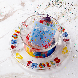 Набор детской посуды 3 предмета ND PLAY Поп Тролли 2 стекло 000000000001203145