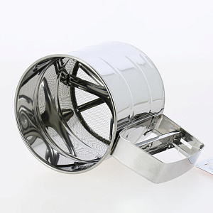 Просеиватель для муки 375мл ДОЛЯНА нержавеющая сталь 000000000001210106