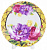 Чайная пара чашка фарфор 220мл/блюдце Корзина цветов подарочная упаковка Флора Olaff 124-01037 000000000001197810
