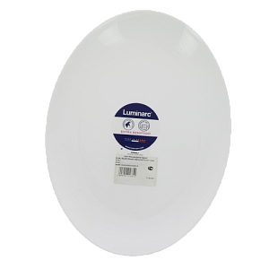 DIWALI BLANC Блюдо овальное 25х33см опал D7481 000000000001204774