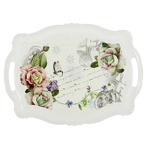Поднос "Прованс" прямоугольный, полистирол, R030581 000000000001176183