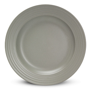 Набор столовой посуды 18 предметов LUCKY полосы молочный керамика 000000000001221944