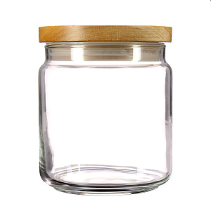 Банка с деревянной крышкой Box Mania Luminarc, 0.75л 000000000001119695