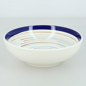 Салатник 18см/750мл ELRINGTON АЭРОГРАФ Лазурный день керамика 000000000001210589