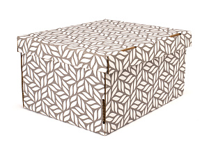 Коробка для хранения 32x26x17см РУТАУПАК ОРНАМЕНТ 000000000001211005