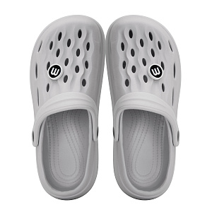 Сабо мужские классика 42-43 серый ЭВА 000000000001223192