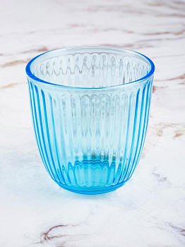 LINE Стакан 290мл BORMIOLI ROCCO голубой стекло 000000000001207713