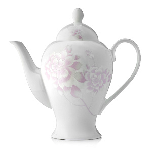 Чайник заварочный 920мл ESPRADO Peonies костяной фарфор 000000000001157853