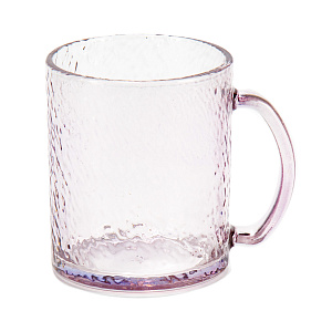 Кружка 280мл GARBO GLASS Рифленая цветная стекло 000000000001218849