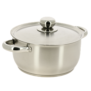 Кастрюля 2.5л Славяна с металлической обочкой,ручкой нержавеющая сталь АМЕТ 1с240001741 000000000001197278