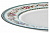 Тарелка обеденная 27см ESPRADO Oriente фарфор 000000000001200789