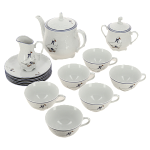Сервиз чайный 15 предметов CMIELOW Rococo E280 фарфор 000000000001172730