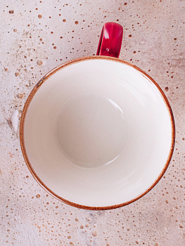 Чашка 320мл TULU PORSELEN DENIZ розовый фарфор 000000000001208237