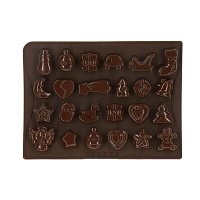 Форма для шоколадных изделий 24 деликатеса Confiserie Dr.Oetker, силикон 000000000001128070