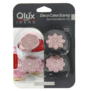 Кулинарный декоратор-штамп 4шт пластик 75834 000000000001190539