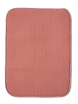 Коврик для сушки посуды DE'NASTIA 38х51см ягодный/чайная роза T000206 000000000001182915