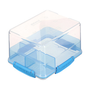 Двухуровневый ланчбокс с разделителями To-Go Sistema, 2.3л 000000000001143682