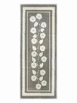 Коврик 78х198см LUCKY Bukle серый 95%хлопок/5%ПЭ 000000000001184032