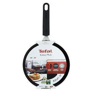 Сковорода блинная 22см TEFAL EASY PLUS алюминий 042 06 522/042 37 522 000000000001209576