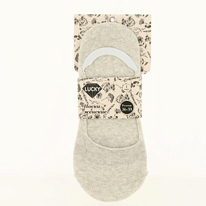 Подследники размер 36-39 LUCKY однотоный меланж 000000000001184368