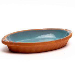 Форма для запекания 28х15х4,5см 600мл VIAPOT овальная mix керамика 000000000001216669