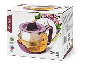 Чайник заварочный 700мл APOLLO GENIO Compote CMP-70 000000000001198108