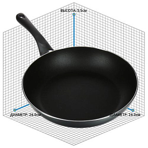 Сковорода Taller, 26 см 000000000001118031