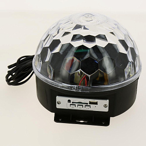 VEGAS Шар Диско LED MP3 2колонки, пульт 220v 55106 000000000001180332