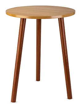 Столик 40х40х51см ST кофейный натуральный бук/МДФ 000000000001227134