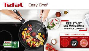 Сковорода 24см TEFAL Easy Chef алюминий G2700472 000000000001204488