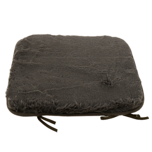 Подушка на стул мех 40х40см, коричневый P111165 000000000001199509