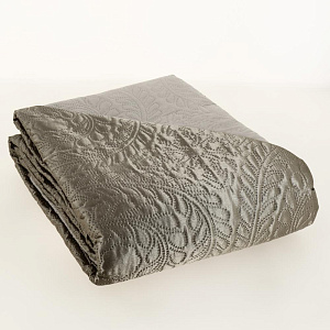 Покрывало DeN Палермо 190х220 атл/мат св-корич. Круги U000217 000000000001203045