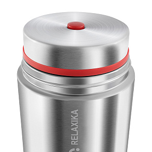 Термос для еды 700мл RELAXIKA 301 в чехле нержавеющая сталь Термос для еды 700мл RELAXIKA 301 в чехле нержавеющая сталь 000000000001213737