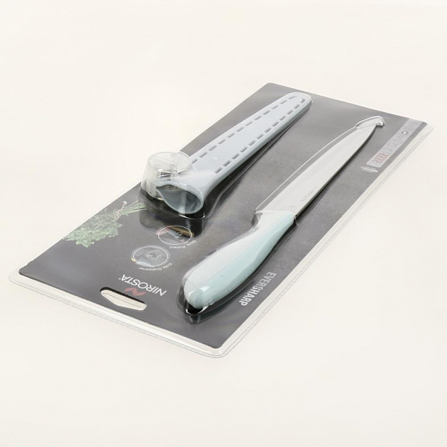 Нож разделочный 20см FACKELMANN Eversharp нержавеющая сталь/пластик 000000000001201156